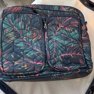 Lug Tropical Print Crossbody Bag Navigator